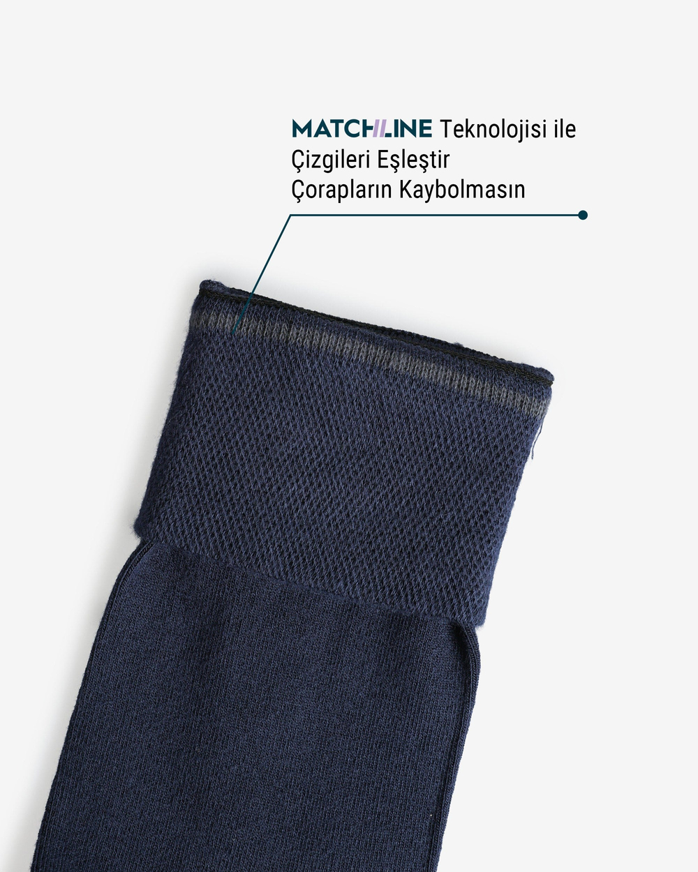 Erkek Premium Dikişsiz Modal Çorap Lacivert