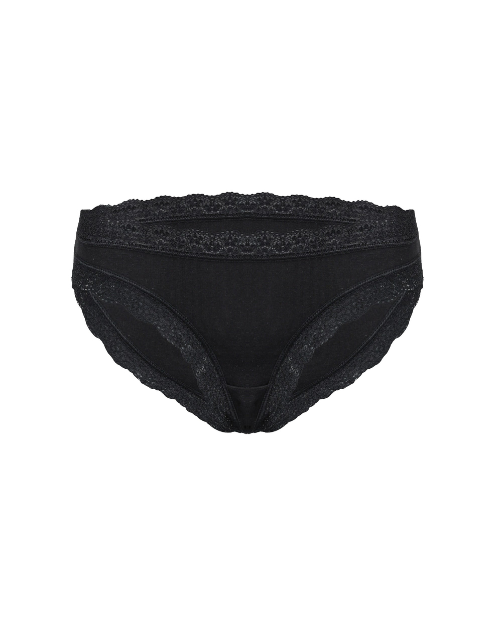 Kadın Premium Lyocell Slip Siyah