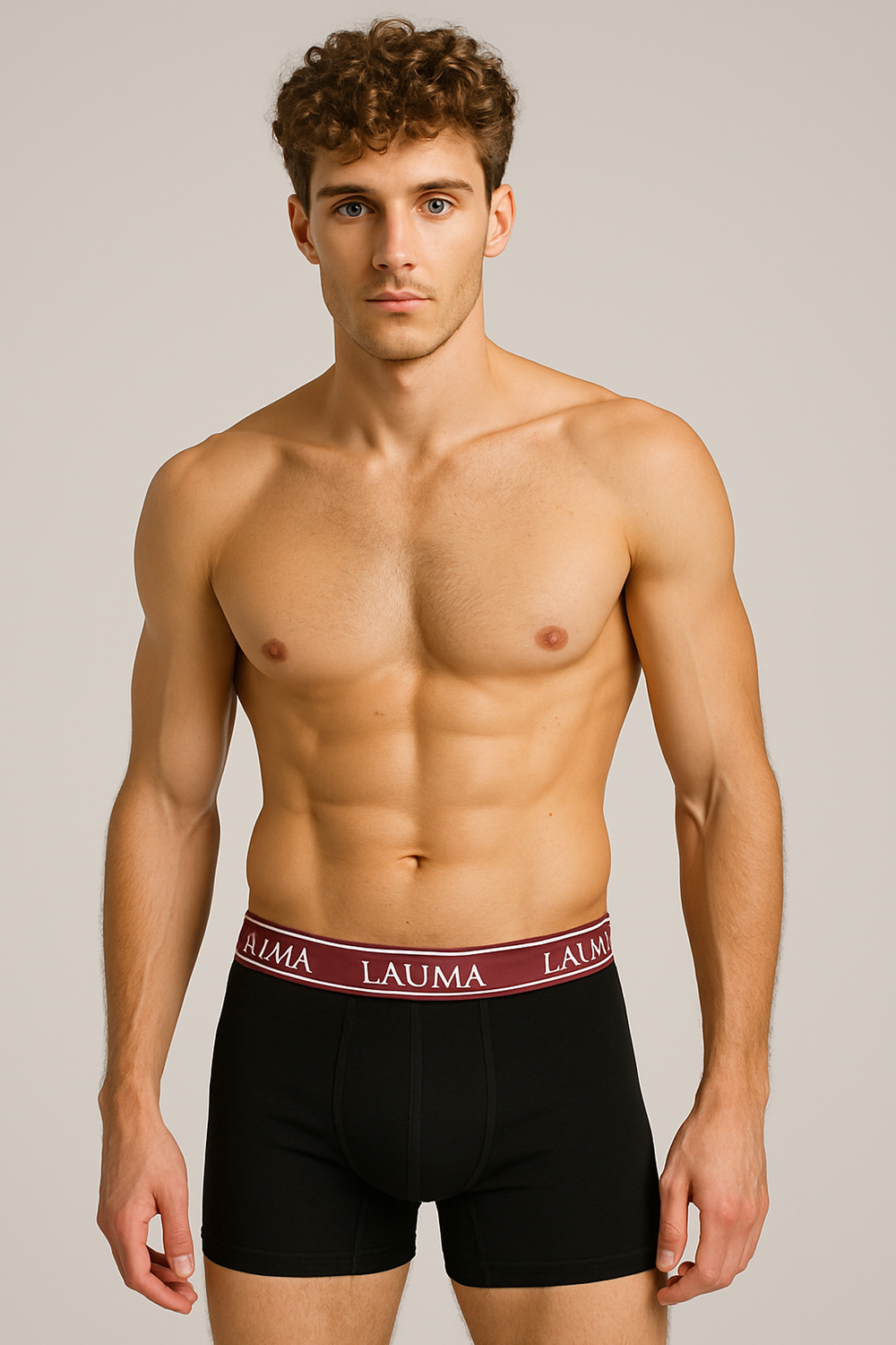 3lü Erkek Jarse Penye Boxer | Siyah 1163580041