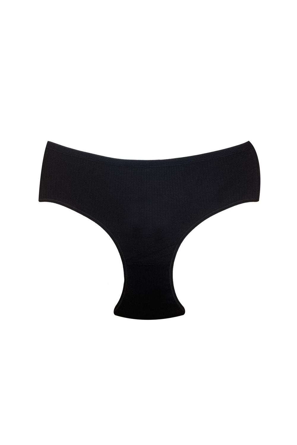 3lü Pamuklu Bato Ribana| Siyah 0305