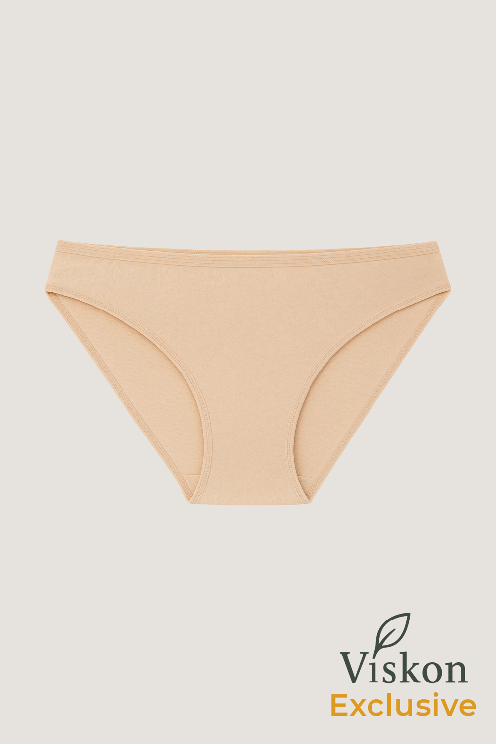 4lü Paket Kadın Viskon Esnek Yumuşak Slip Külot | K23926