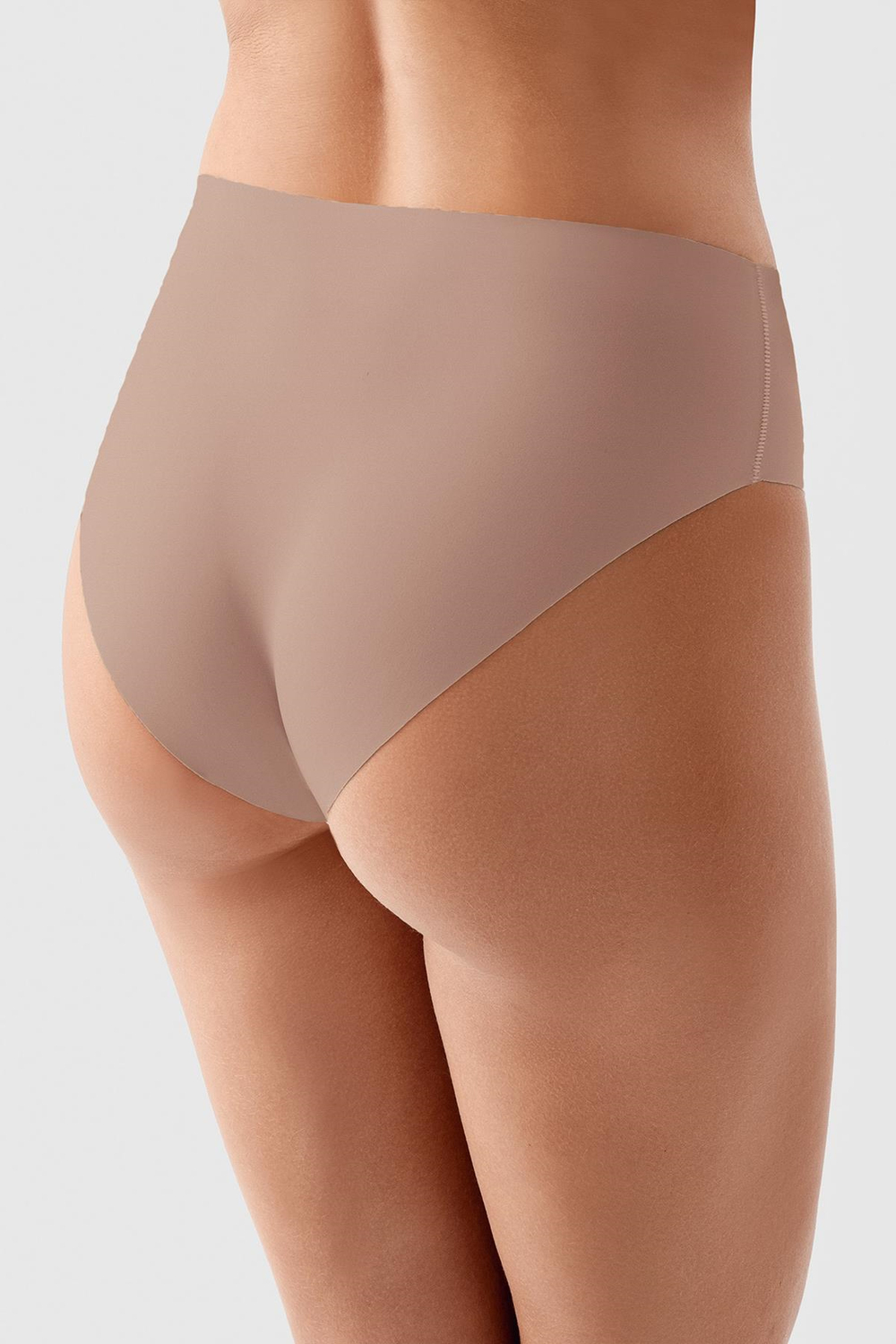 Kadın Lazer Kesim Mikro Modal Seamless Külot | Cappuccino 9203