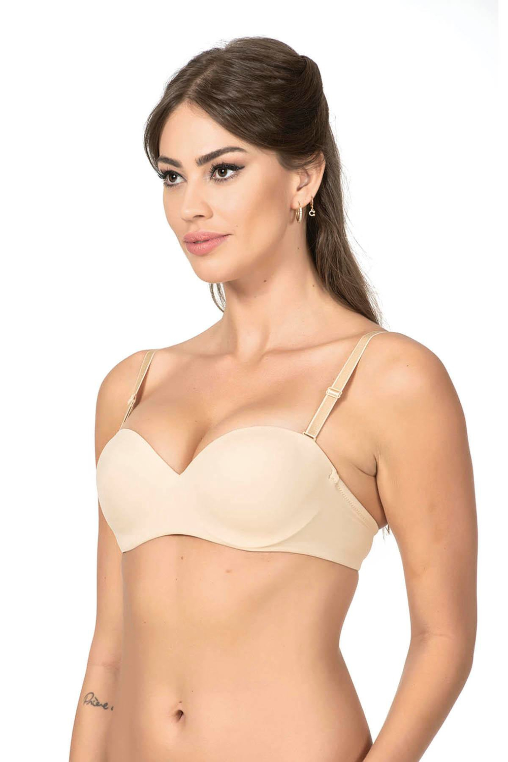 Desteksiz  Sütyen Ten | Belvu 1110 