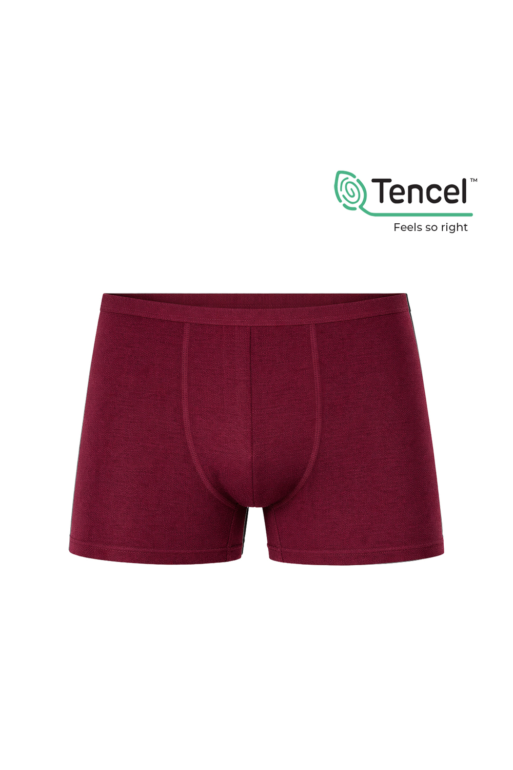 5li Paket Erkek İnce Bel Modal Boxer | Bordo K11897