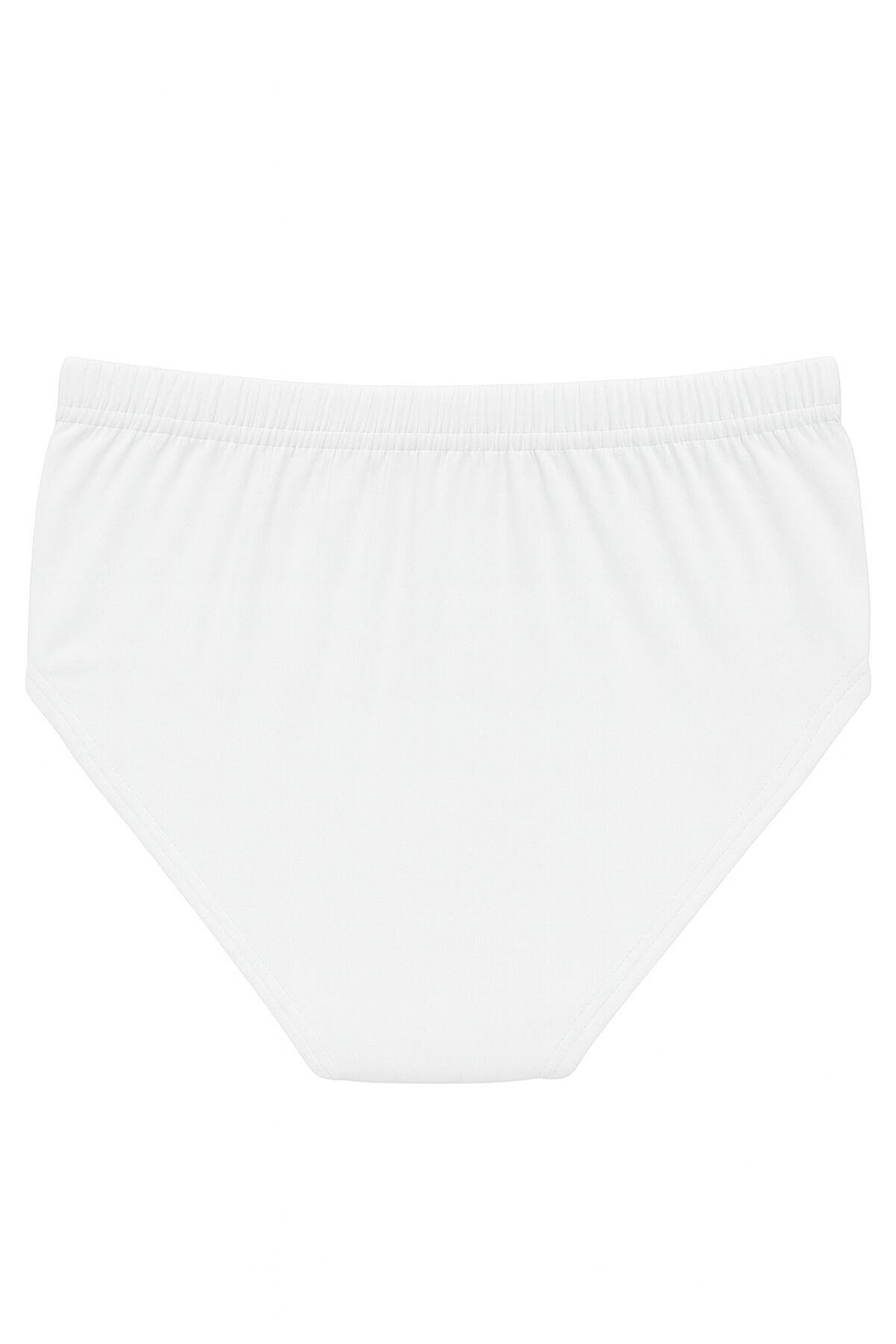 Erkek Çocuk %100 Pamuklu Süprem Esnek Rahat Külot | Beyaz K0710