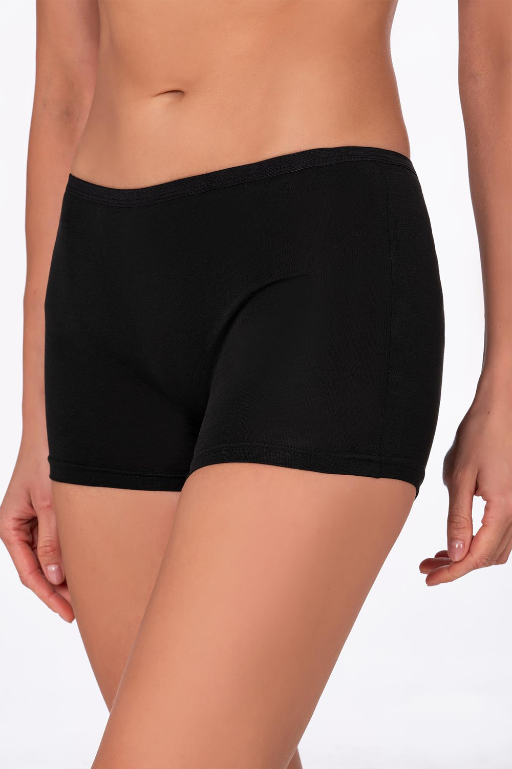 Kadın Likralı Süprem Boxer | Siyah 0412