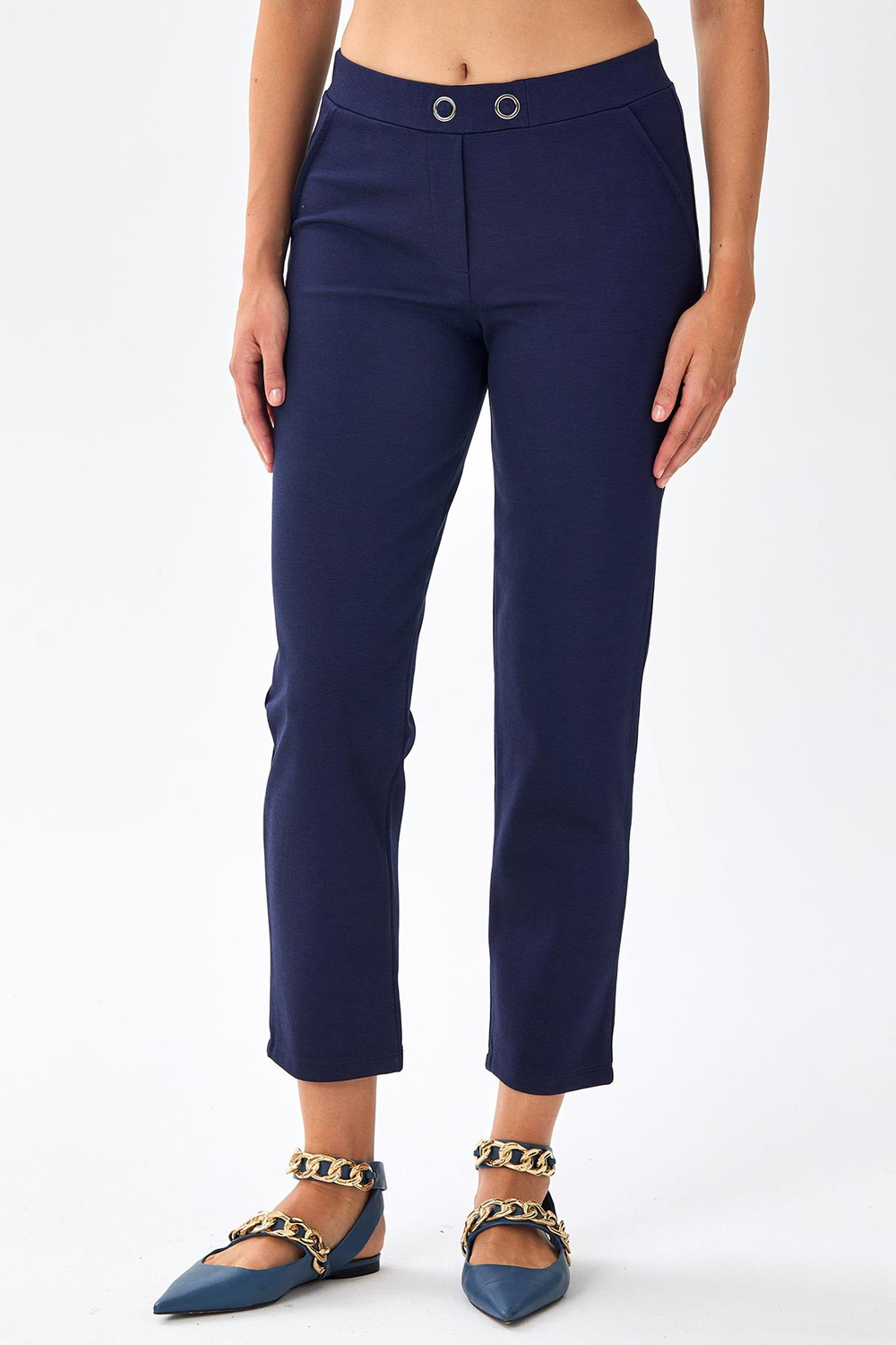 Beli Lastikli Boru Paça Pantolon 256-2005