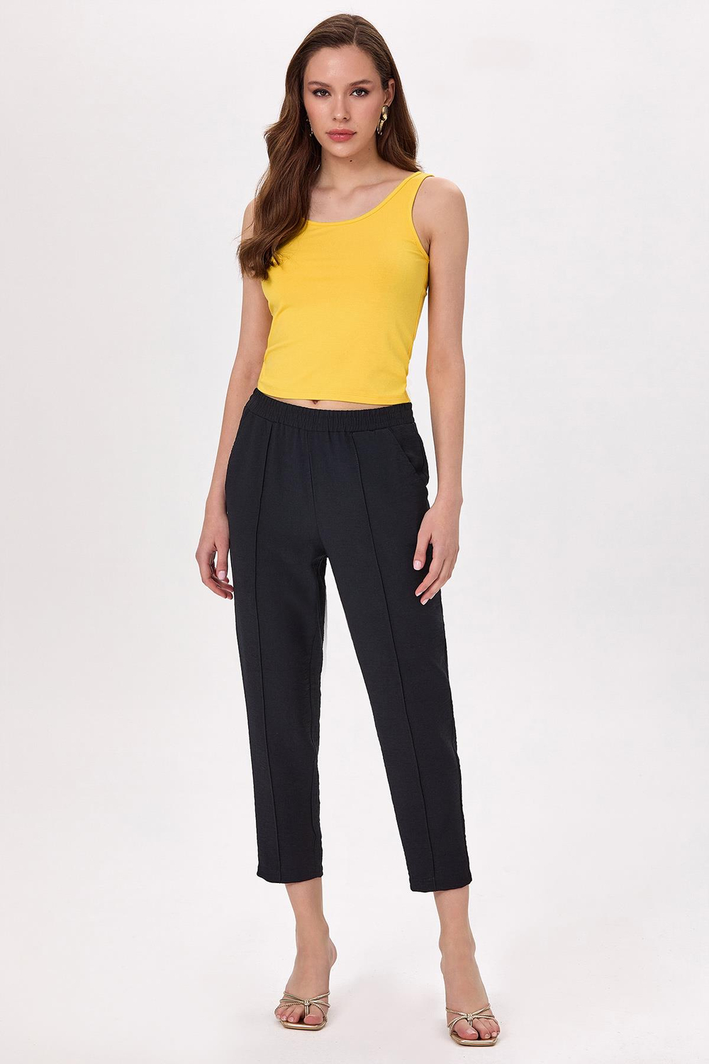 Beli Lastikli Cepli Pantolon 025-3508