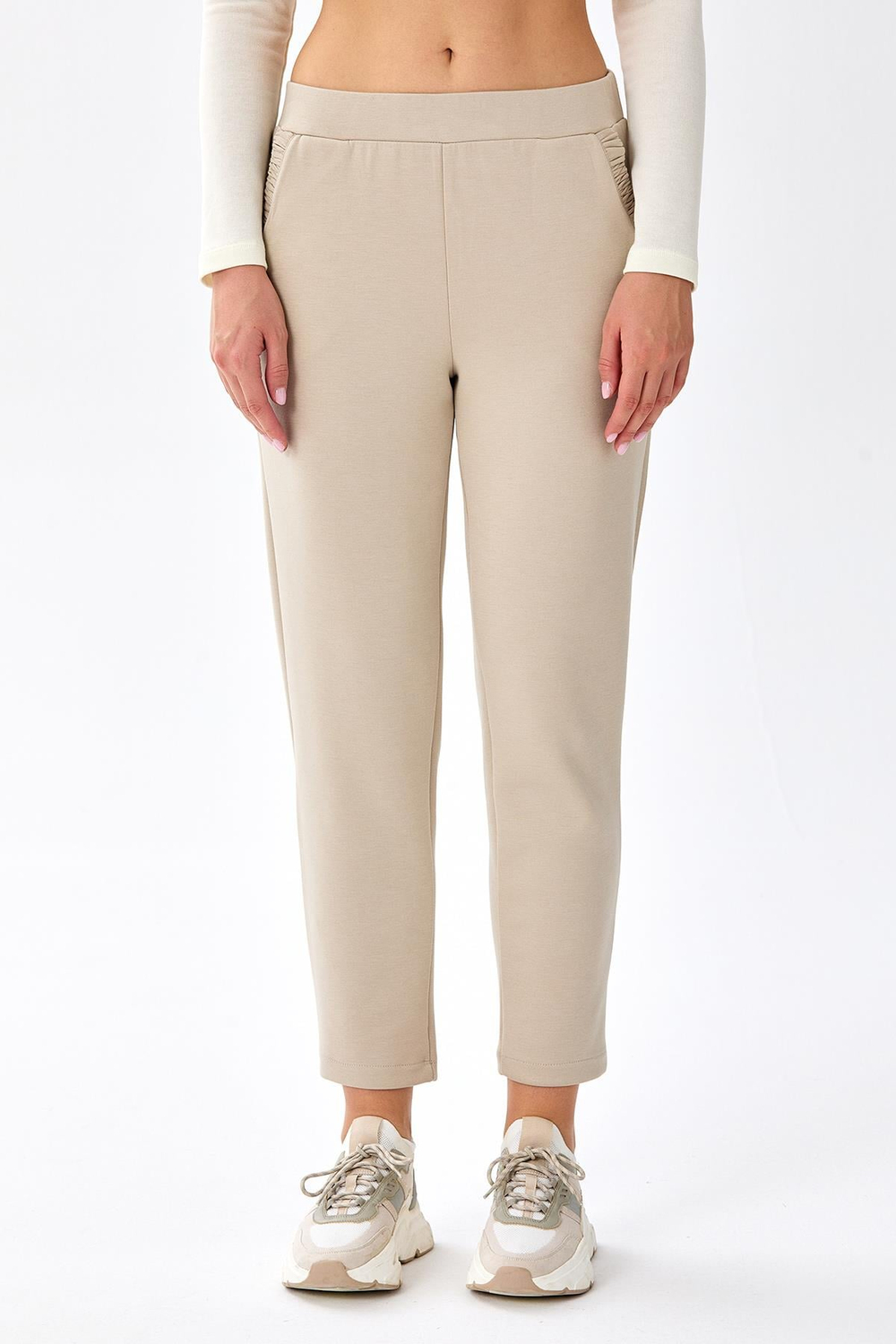 Beli Lastikli Cepli Pantolon 256-2113