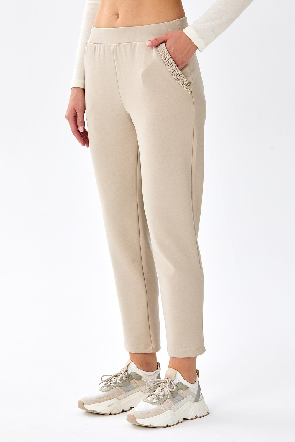 Beli Lastikli Cepli Pantolon 256-2113