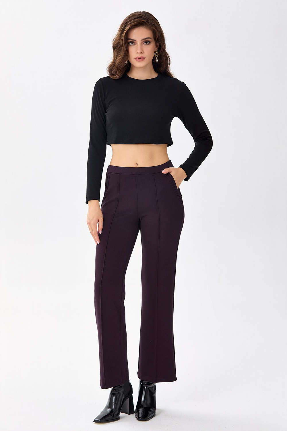 Beli Lastikli Cepli Pantolon 256-2120