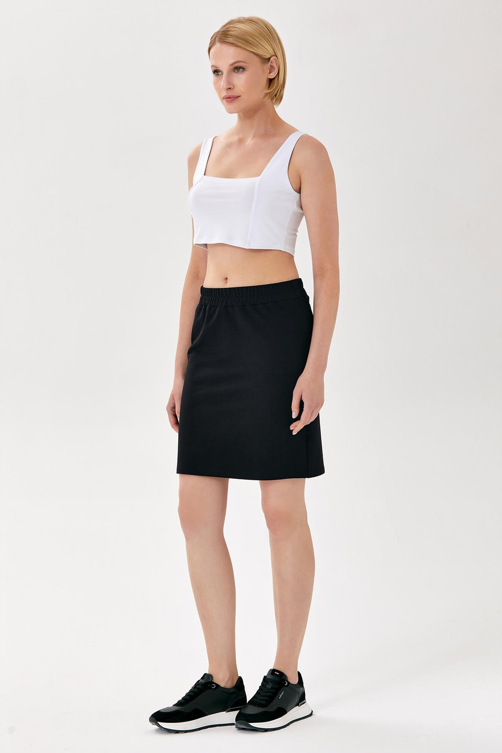 Beli Lastikli Etek 024-2110