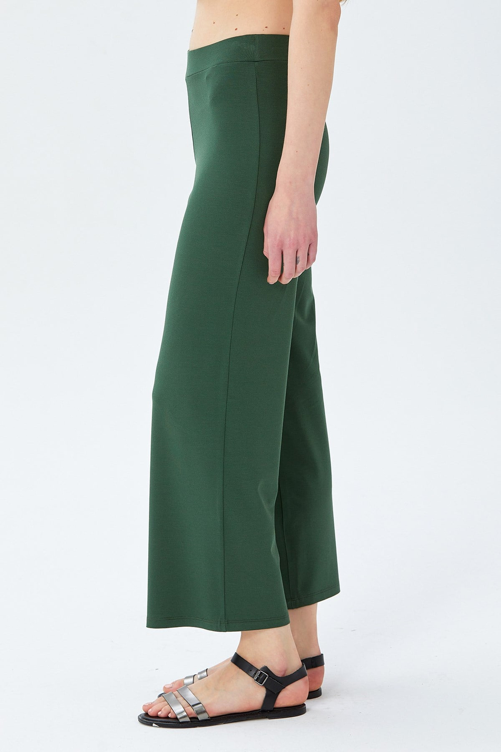 Beli Lastikli Geniş Paça Pantolon 026-2000