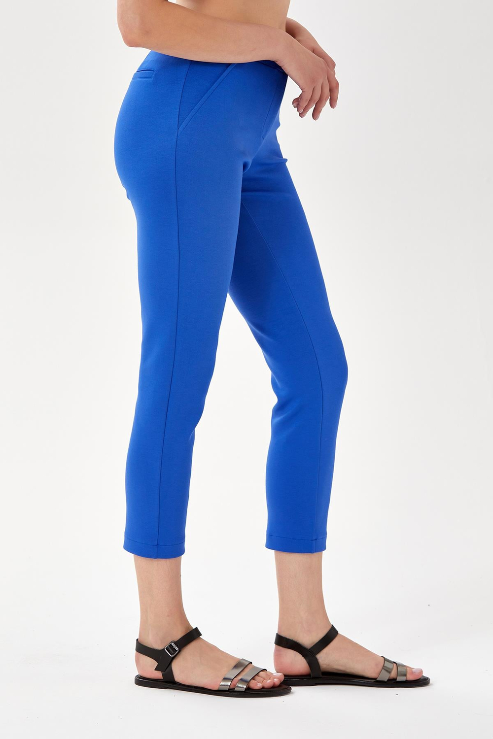 Beli Lastikli ve Çıtçıtlı Pantolon 024-2013