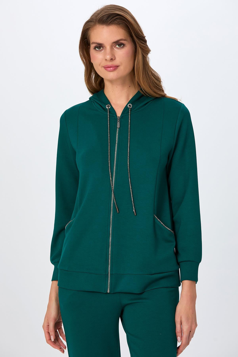 Yakası ve Cepleri Taş Şerit Detaylı S-Shirt 026-2120