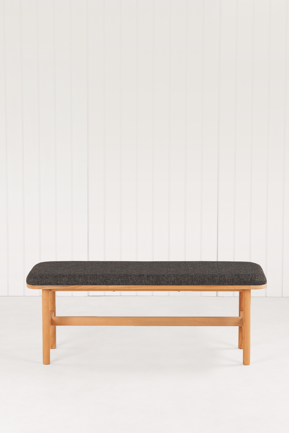 Alaçatı Kayın Masif Ahşap Bench 115x38 cm 
