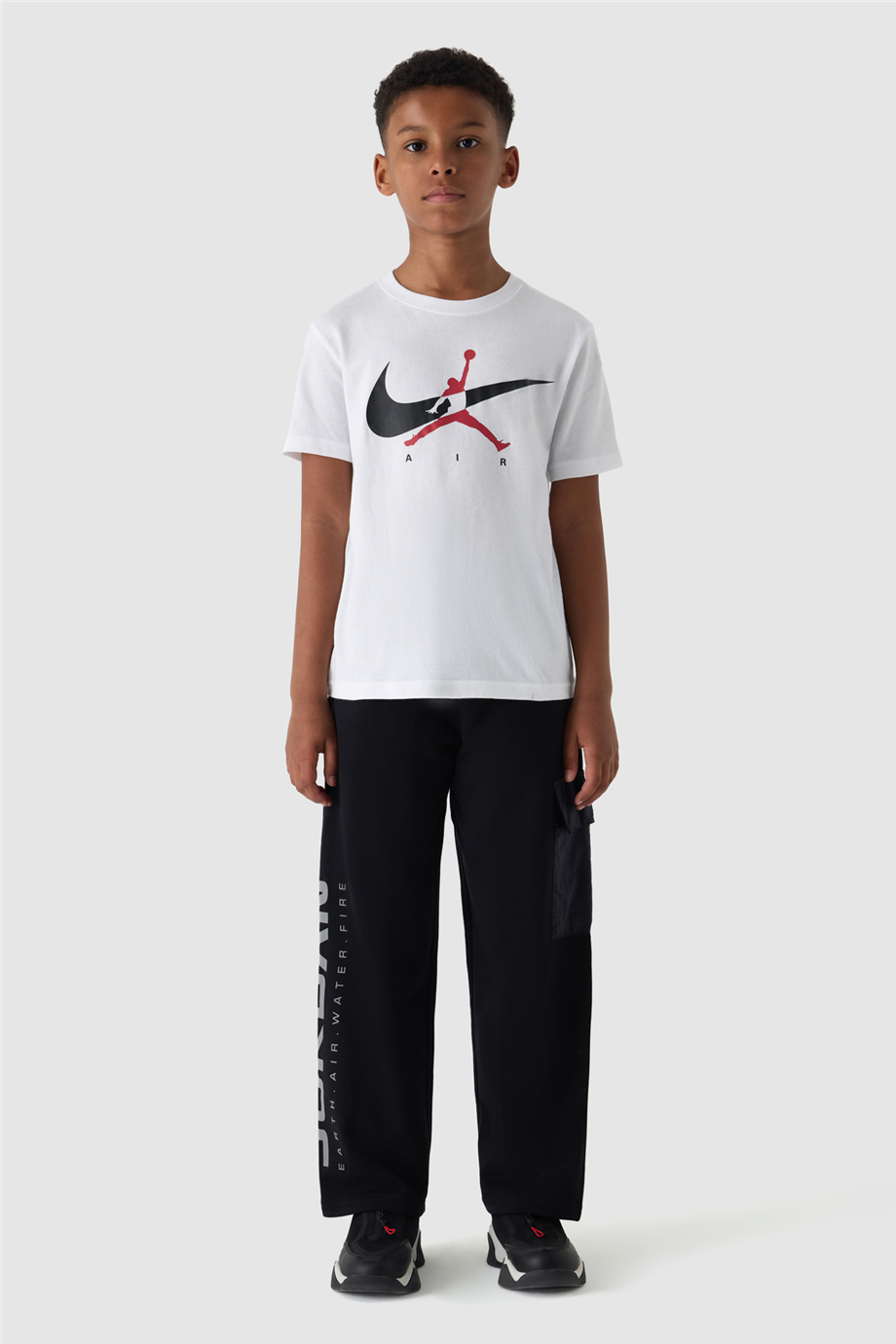 Air Jordan Erkek Çocuk Beyaz TişörtAir Jordan Erkek Çocuk Beyaz Tişört