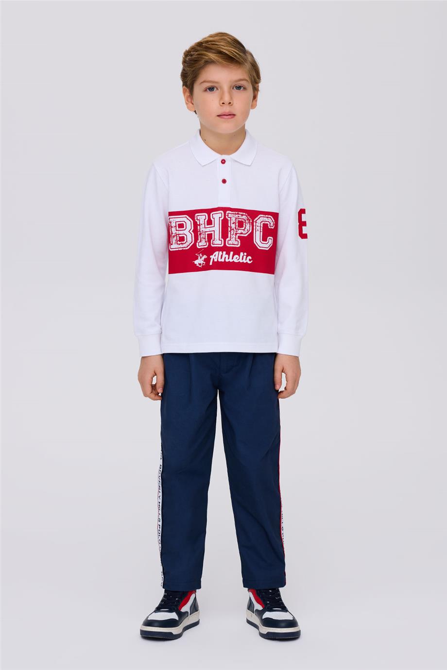 Beverly Hills Polo Club Erkek Çocuk Beyaz TshirtBeverly Hills Polo Club Erkek Çocuk Beyaz Tshirt