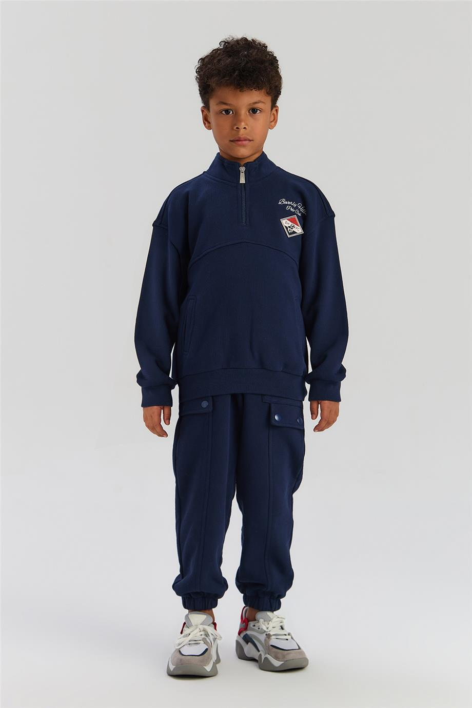 Beverly Hills Polo Club Erkek Çocuk Lacivert SweatshirtBeverly Hills Polo Club Erkek Çocuk Lacivert Sweatshirt