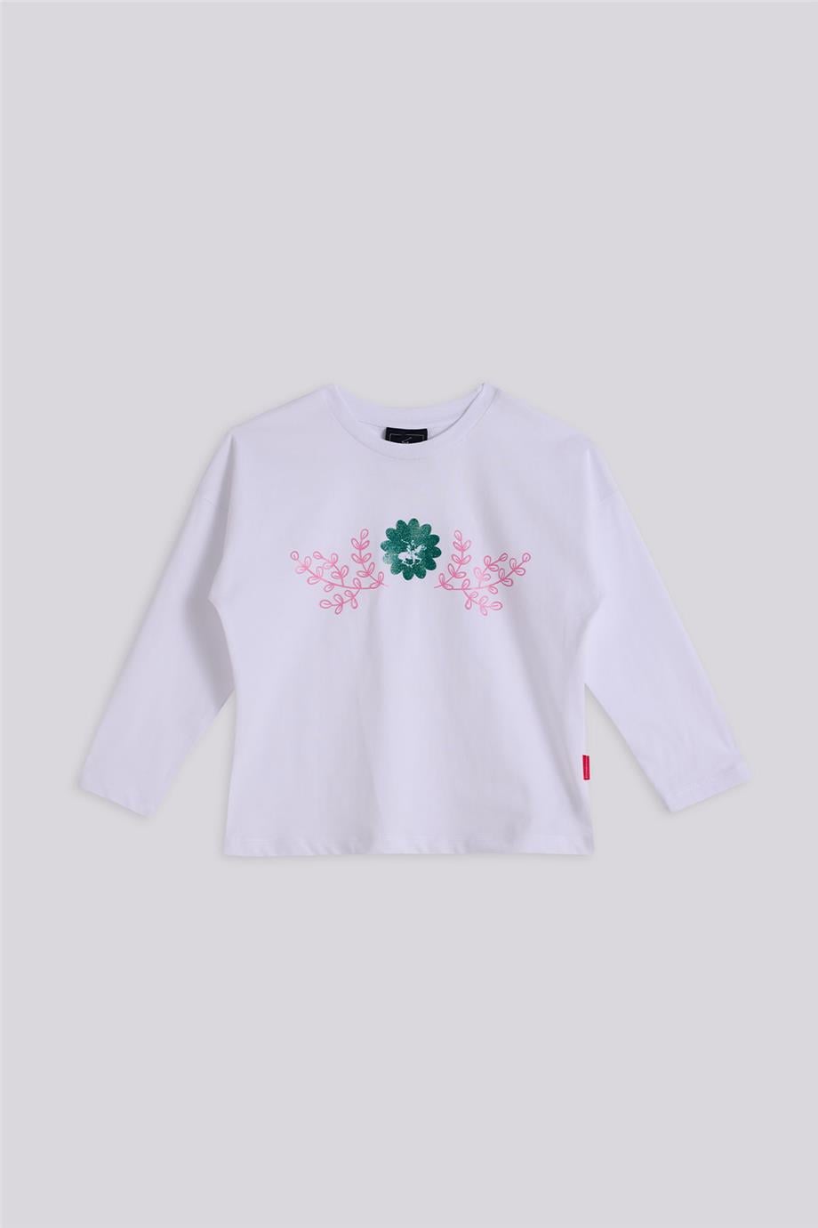 Beverly Hills Polo Club Kız Çocuk Beyaz T-ShirtBeverly Hills Polo Club Kız Çocuk Beyaz T-Shirt