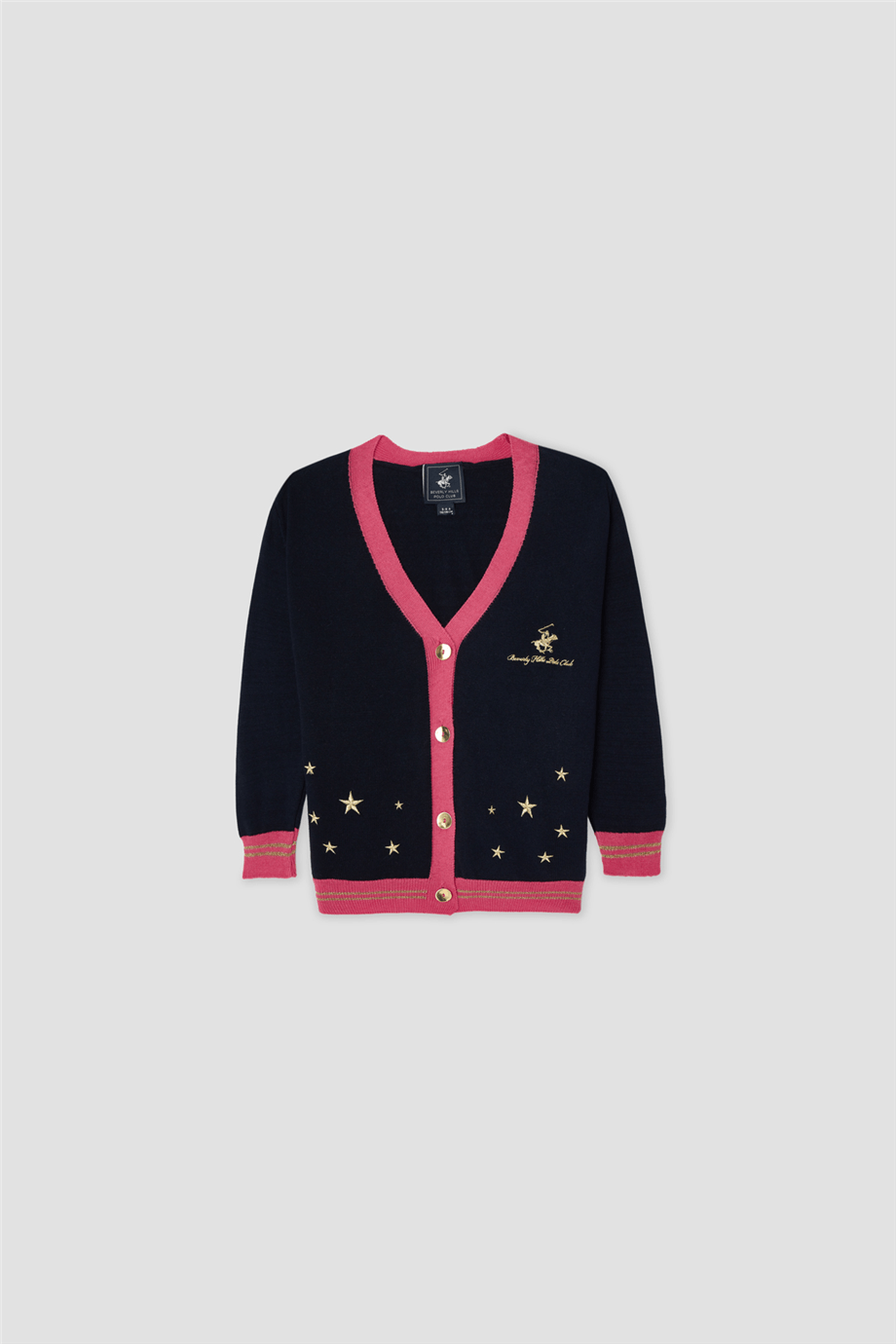 Beverly Hills Polo Club Kız Çocuk Lacivert HırkaBeverly Hills Polo Club Kız Çocuk Lacivert Hırka