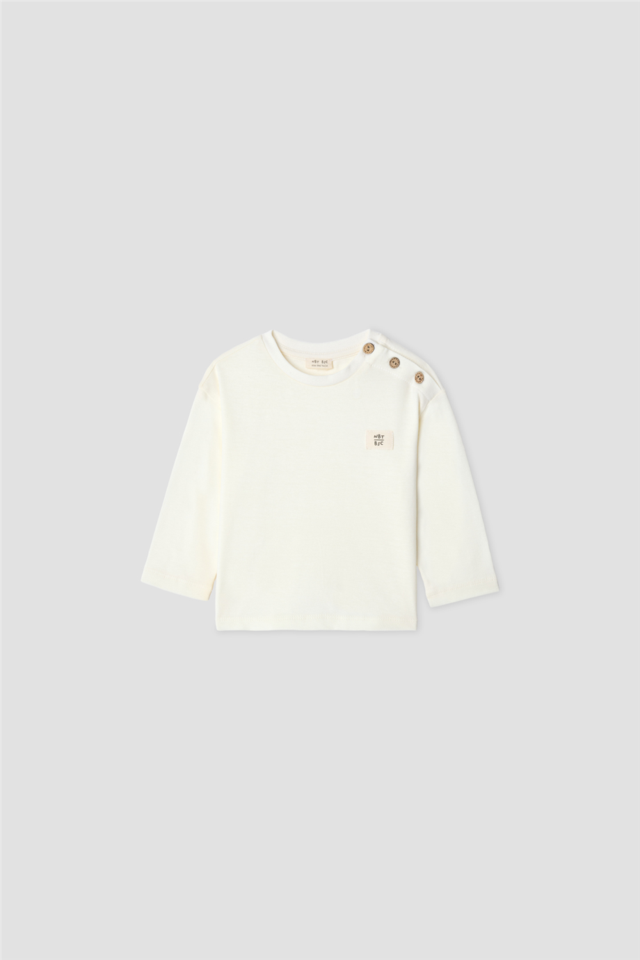 B&G Erkek Bebek Ekru TshirtB&G Erkek Bebek Ekru Tshirt