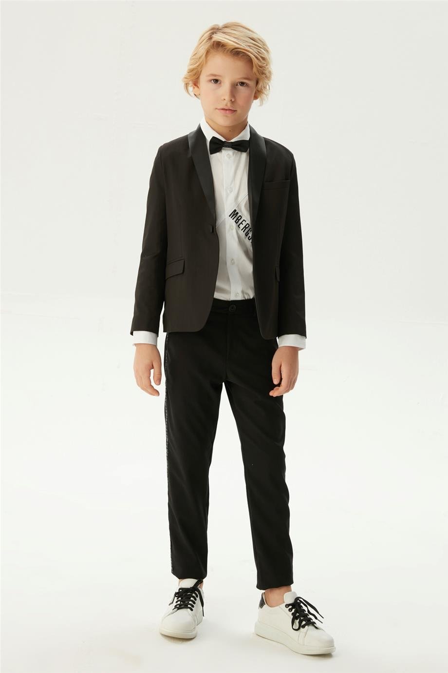 Bikkembergs Erkek Çocuk Siyah Ceket