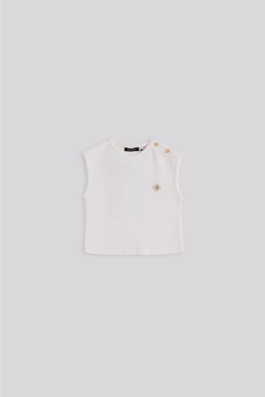 GB Baby Erkek Bebek Beyaz AtletGB Baby Erkek Bebek Beyaz Atlet