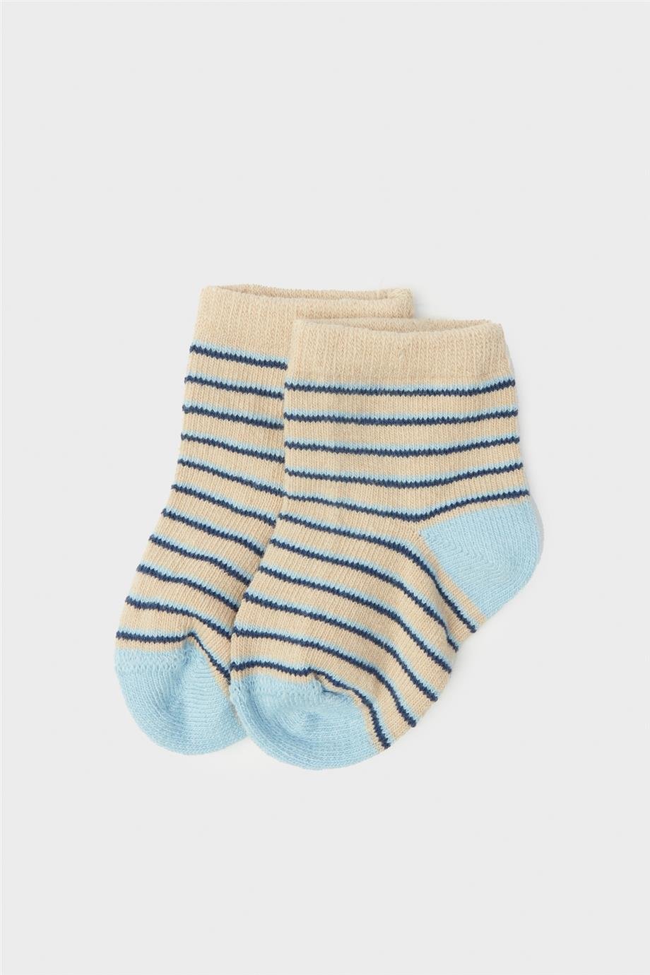 GB Baby Erkek Bebek Desenli Çorap
