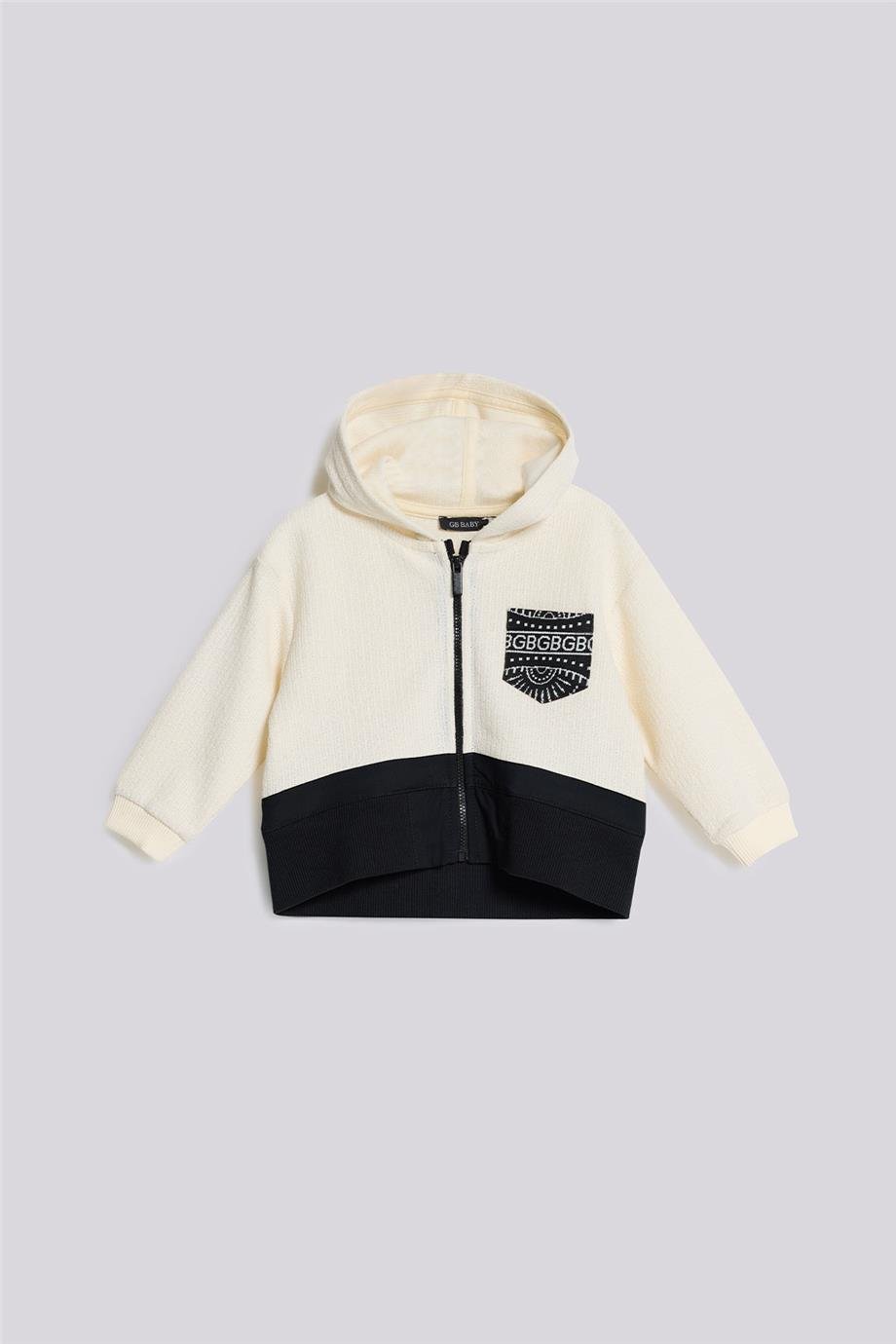 GB Baby Erkek Bebek Desenli SweatshirtGB Baby Erkek Bebek Desenli Sweatshirt