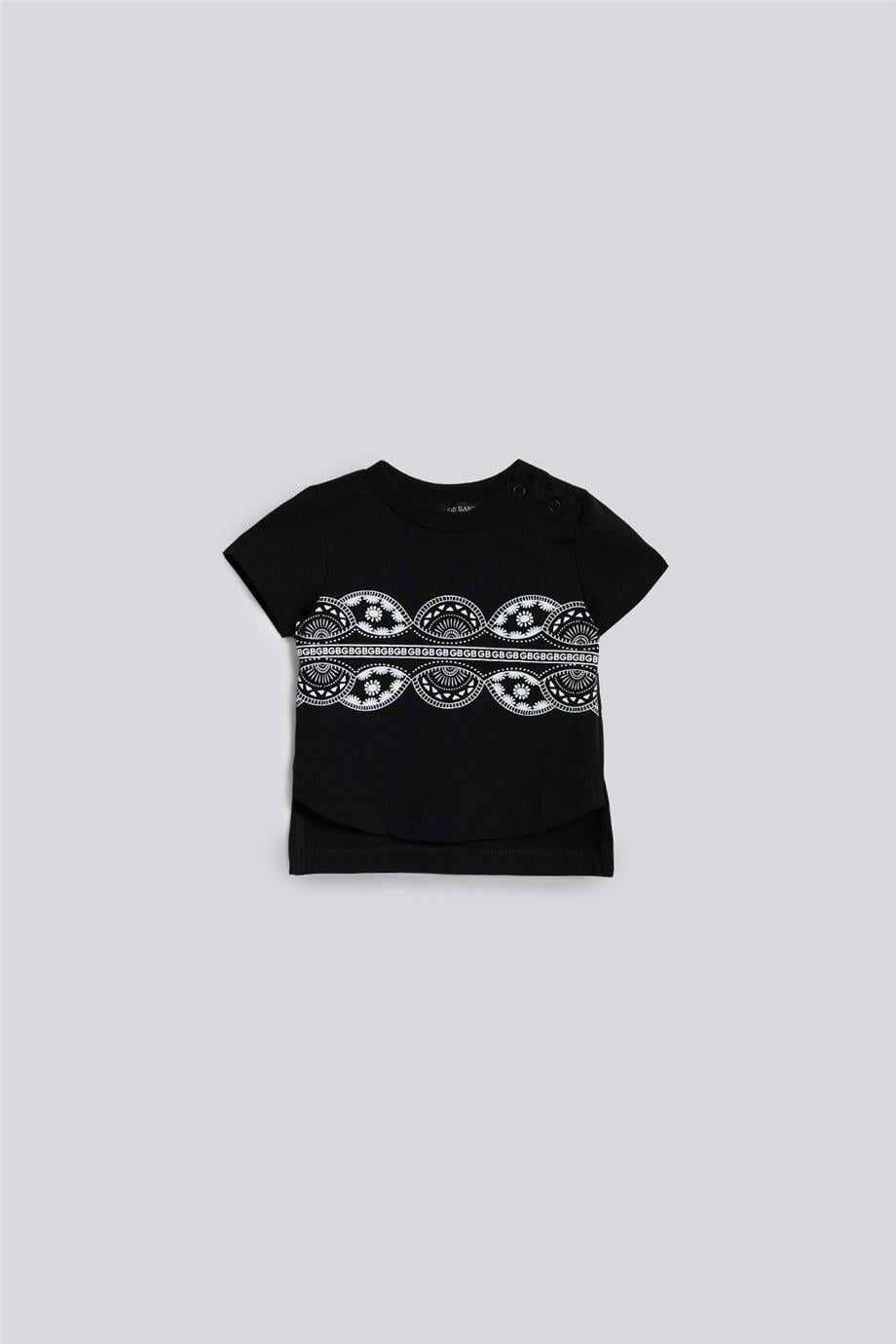 GB Baby Erkek Bebek Siyah TshirtGB Baby Erkek Bebek Siyah Tshirt