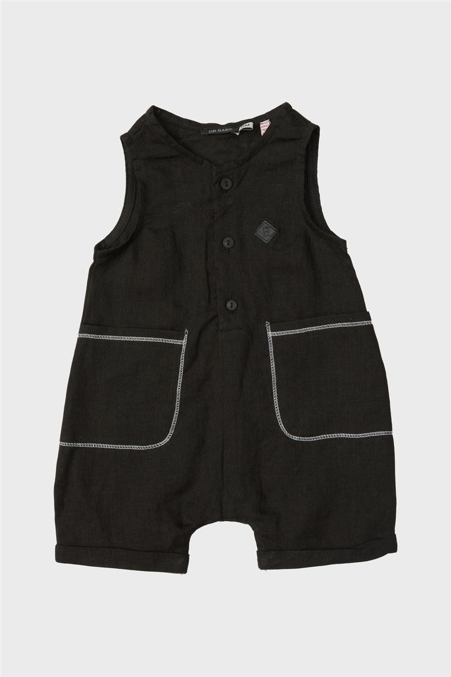 GB Baby Erkek Bebek Siyah Tulum