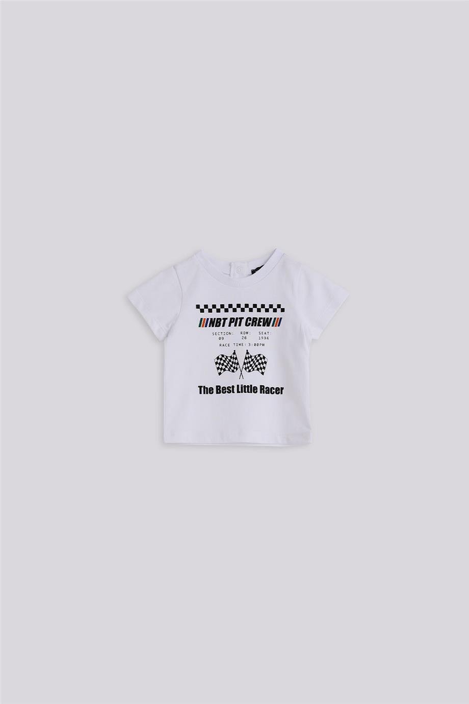 GB Baby Erkek Çocuk Beyaz TshirtGB Baby Erkek Çocuk Beyaz Tshirt