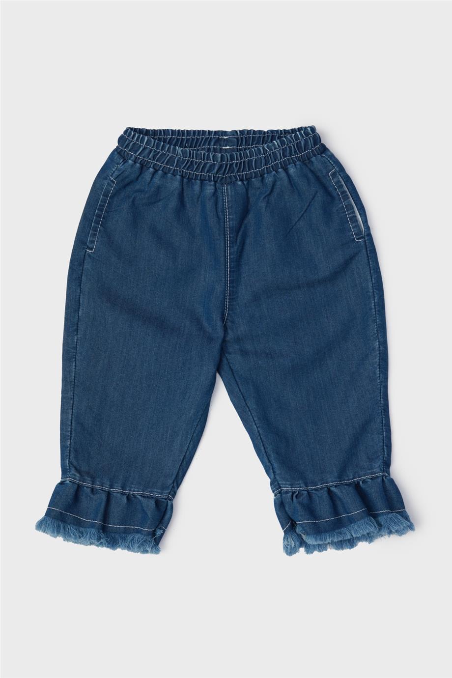 GB Baby Kız Bebek Denim Eşofman Altı