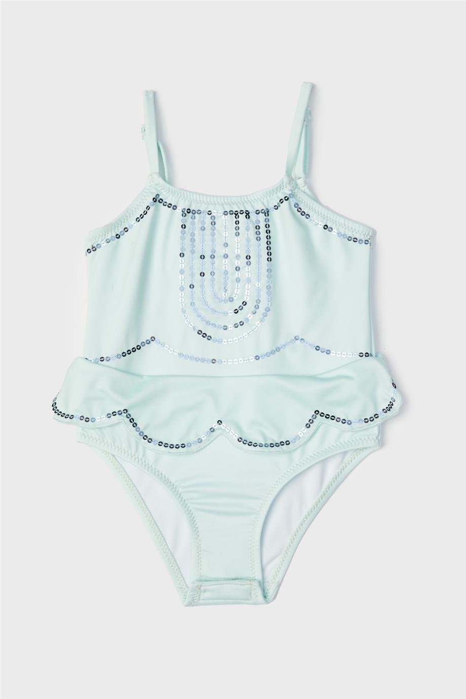 GB Baby Kız Bebek Desenli Mayo