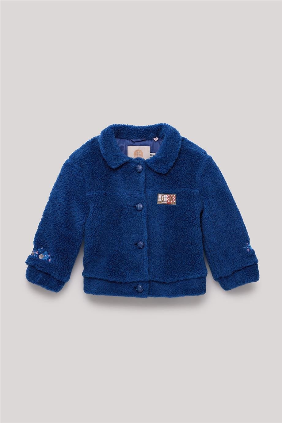 GB Baby Kız Bebek Mavi Ceket