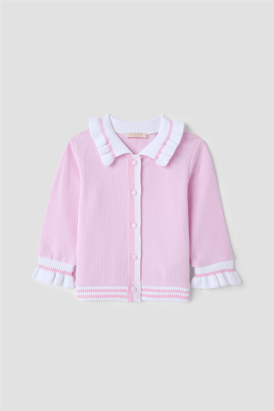 GB Baby Kız Bebek Pembe Eşofman ÜstüGB Baby Kız Bebek Pembe Eşofman Üstü
