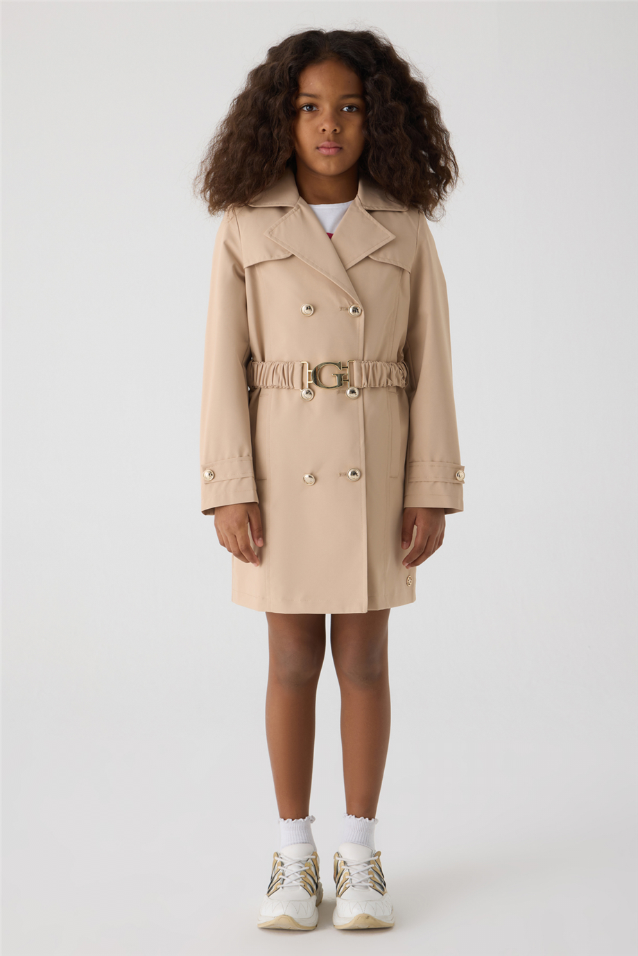 Guess Kız Çocuk Bej TrenchGuess Kız Çocuk Bej Trench