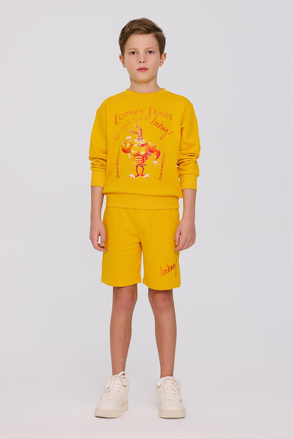 Iceberg Erkek Çocuk Sarı SweatshirtIceberg Erkek Çocuk Sarı Sweatshirt