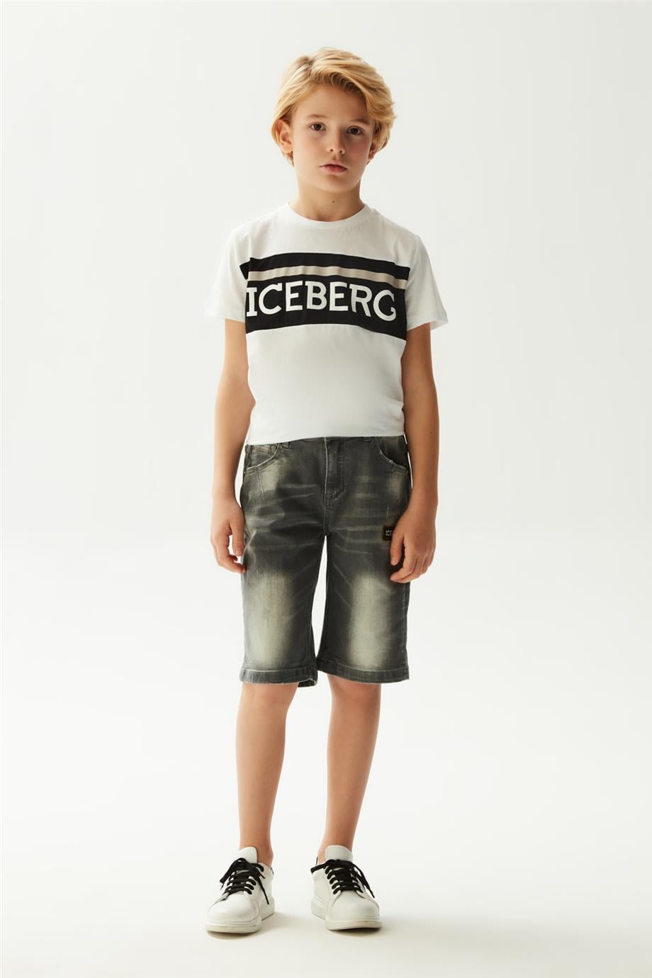 Iceberg Erkek Çocuk Siyah Şort
