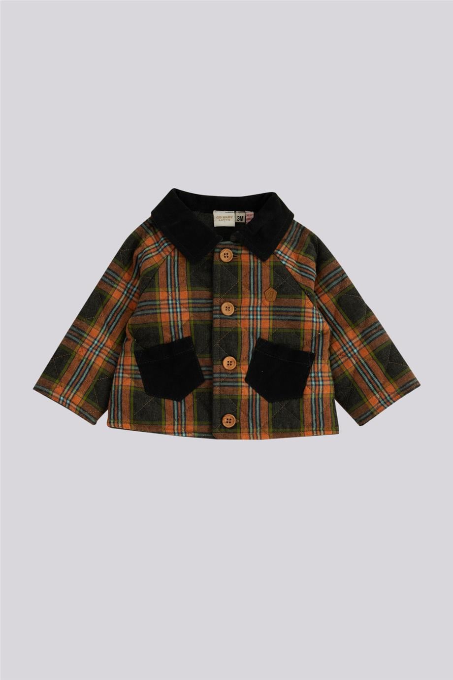 Layette Erkek Bebek Ekose CeketLayette Erkek Bebek Ekose Ceket