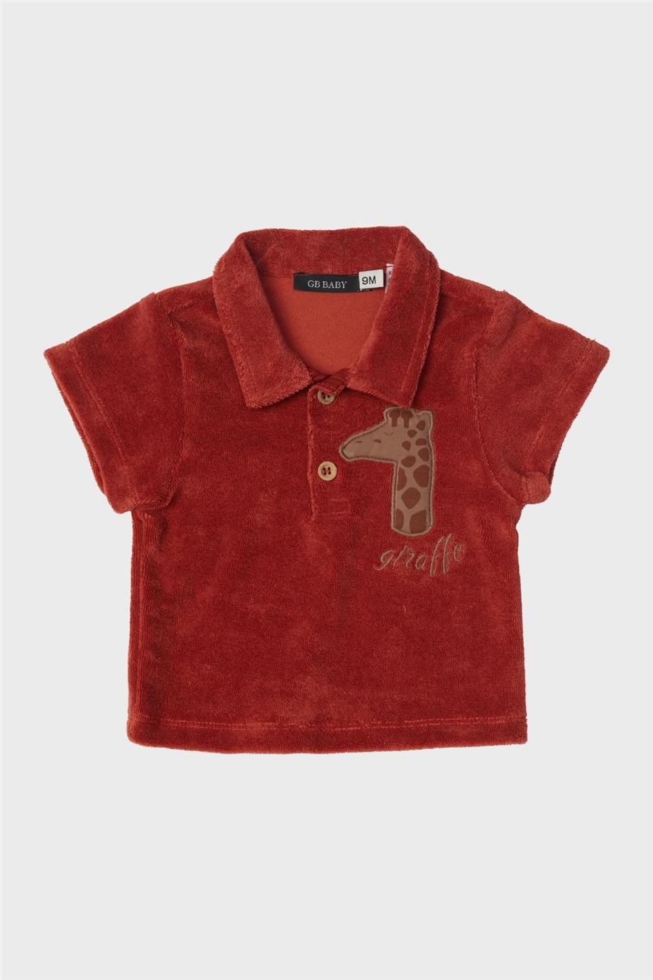 Layette Erkek Bebek Oranj T-Shirt