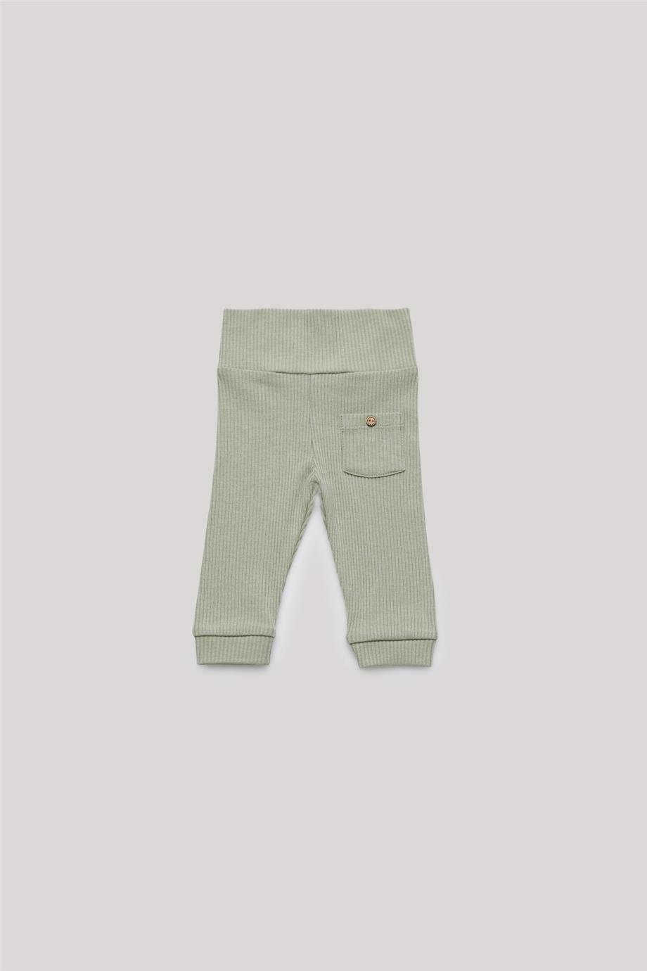 Layette Erkek Bebek Yeşil Eşofman Altı