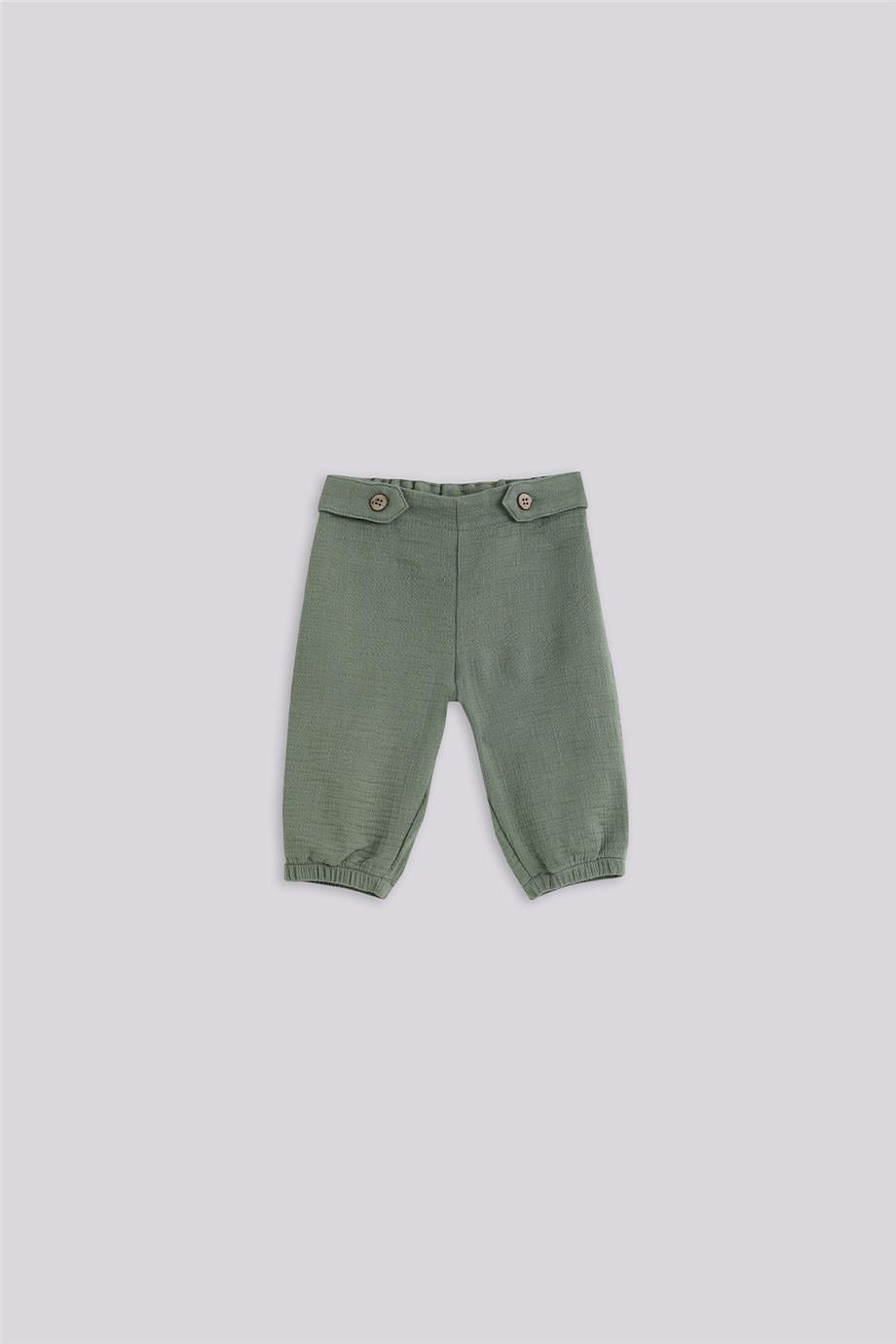 Layette Erkek Bebek Yeşil PantolonLayette Erkek Bebek Yeşil Pantolon