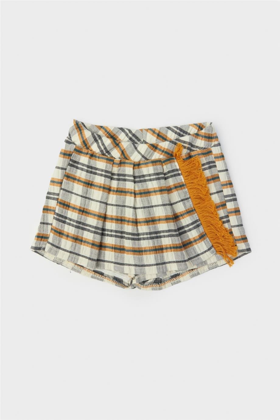 Layette Kız Bebek Desenli Şort Etek