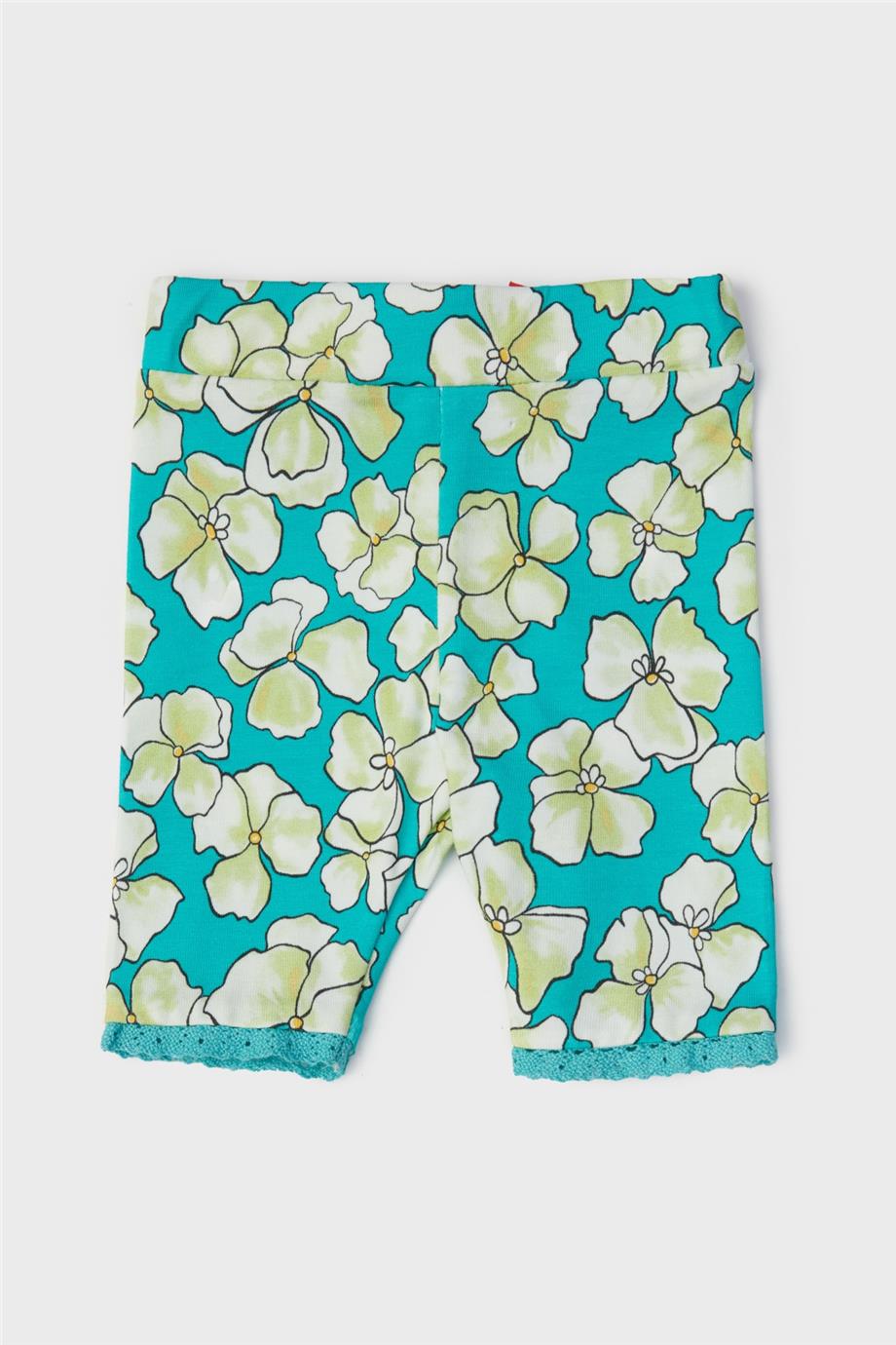 Layette Kız Bebek Desenli Tayt