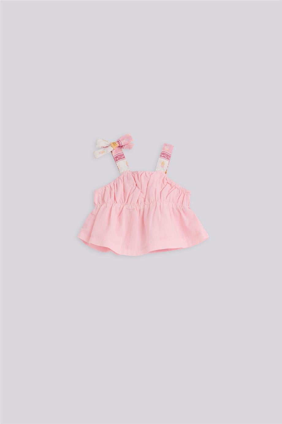 Layette Kız Bebek Pembe BluzLayette Kız Bebek Pembe Bluz