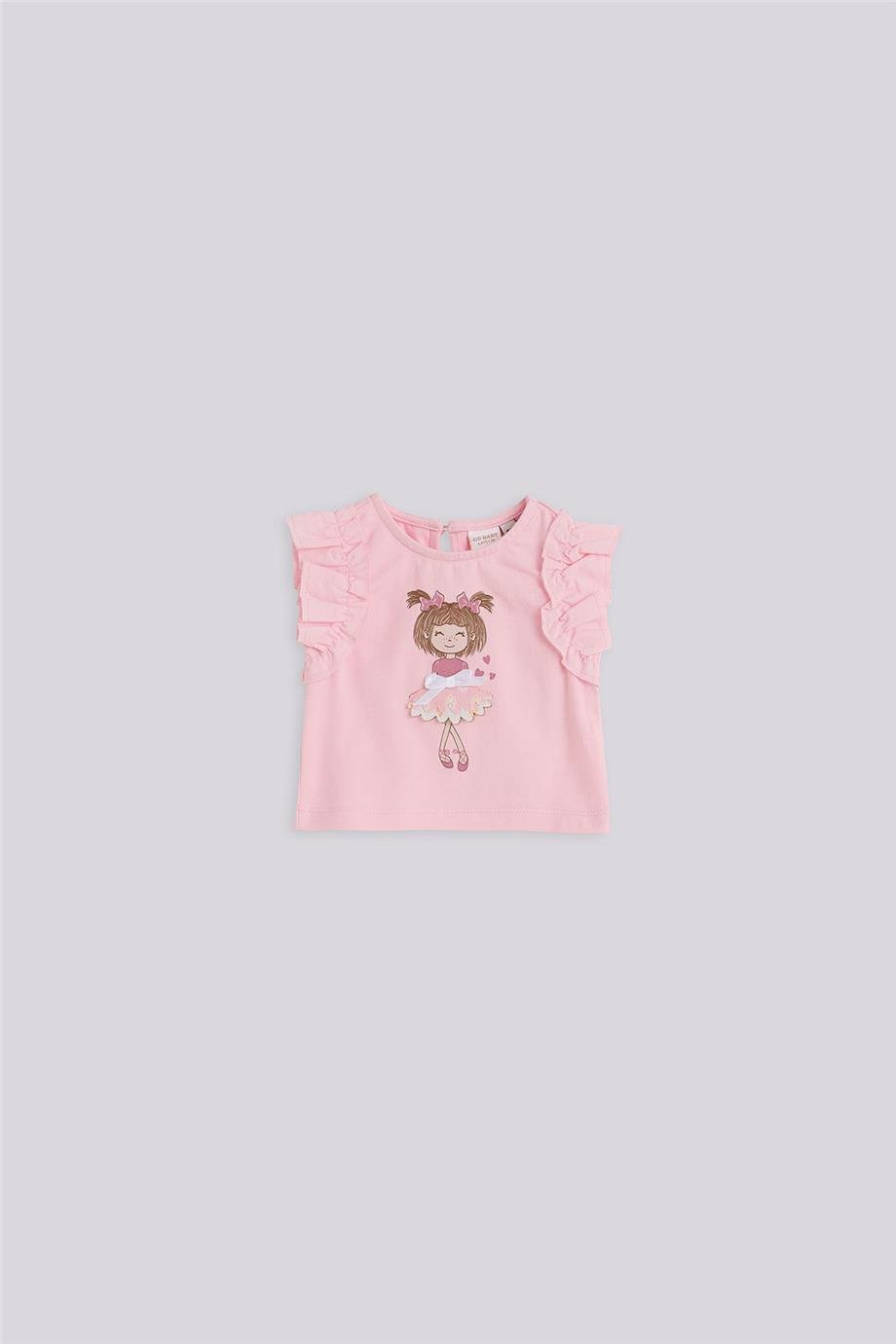 Layette Kız Bebek Pembe BluzLayette Kız Bebek Pembe Bluz