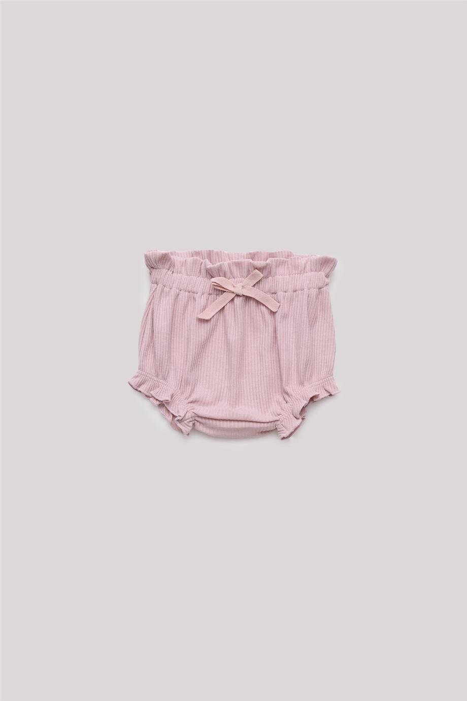 Layette Kız Bebek Pembe Şort