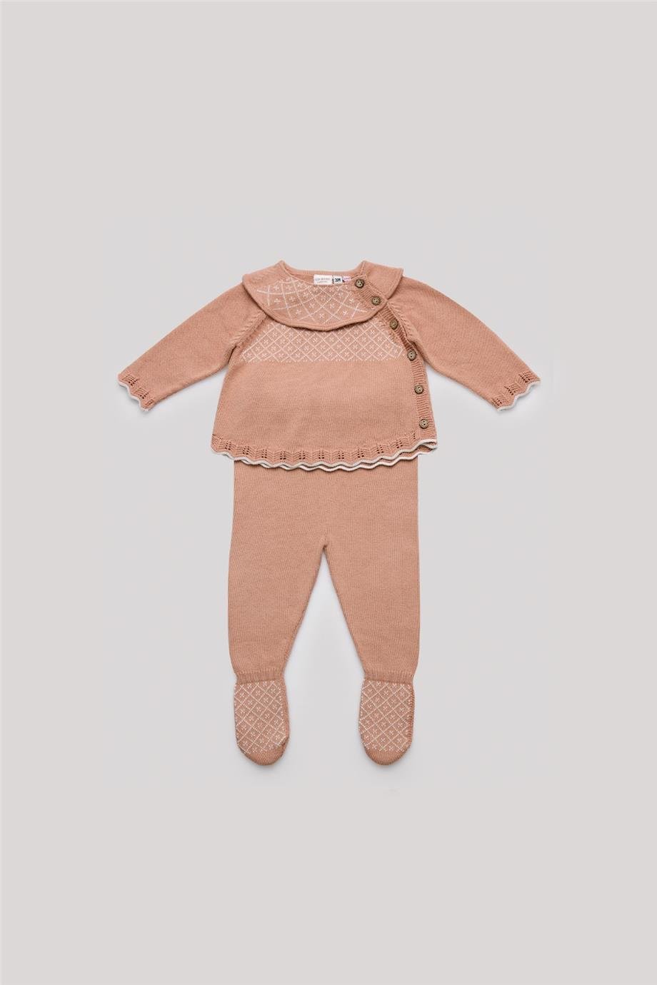 Layette Kız Bebek Pembe Tulum